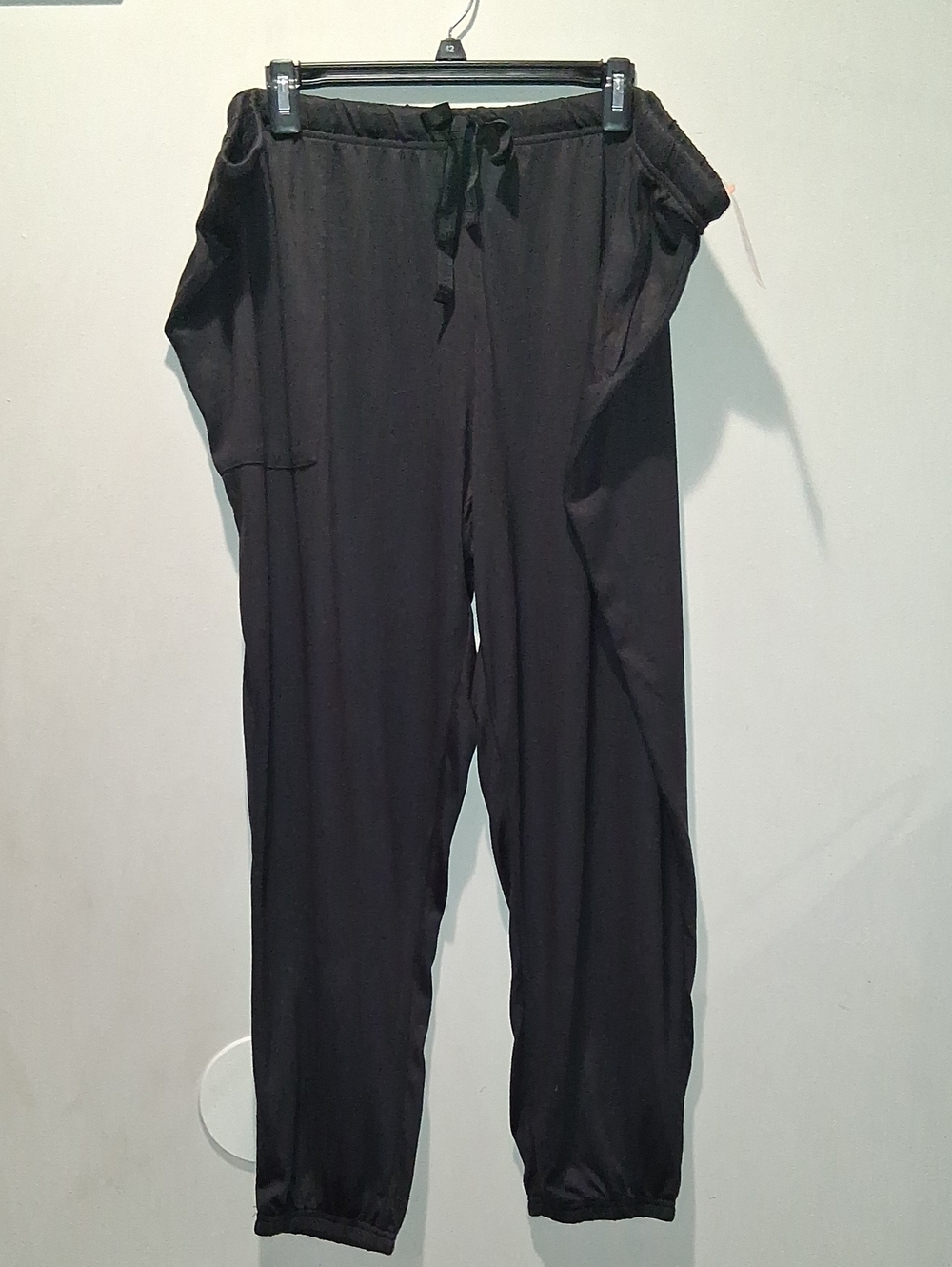 Black Drawstring Jogger Pants - Women's Comfortable Casual Pants